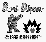 Bomb Disposer Title Screen